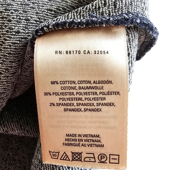 Anthropologie Maeve Blue Knit Zip Back Pencil Skirt Size Small - Picture 2 of 5